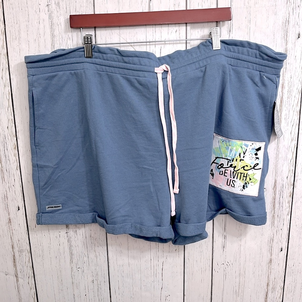 Disney Star Wars May the Force be with Us Shorts Size 2X